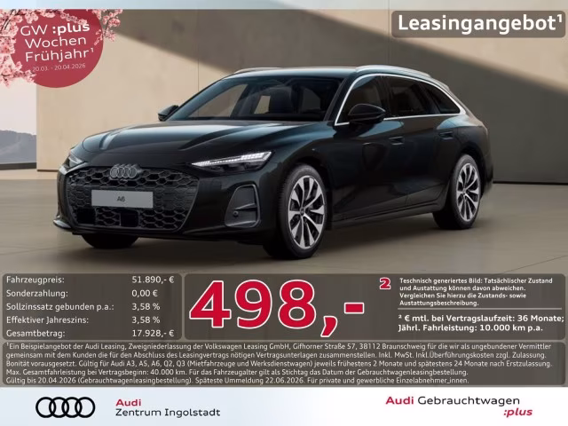 Audi A6 Avant TDI qu Tech+ MATRIX AHK 360° ACC MEMORY