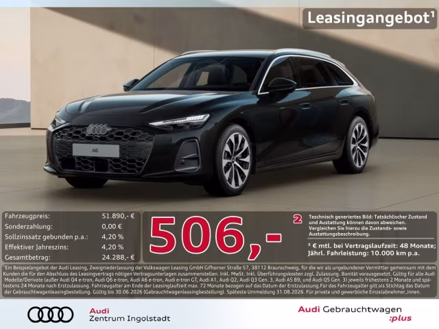 Audi A6 Avant TDI qu Tech+ MATRIX AHK 360° ACC MEMORY