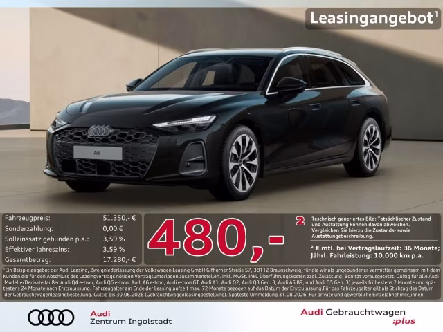 Audi A6 Avant TDI qu Tech+ MATRIX AHK 360° ACC MEMORY