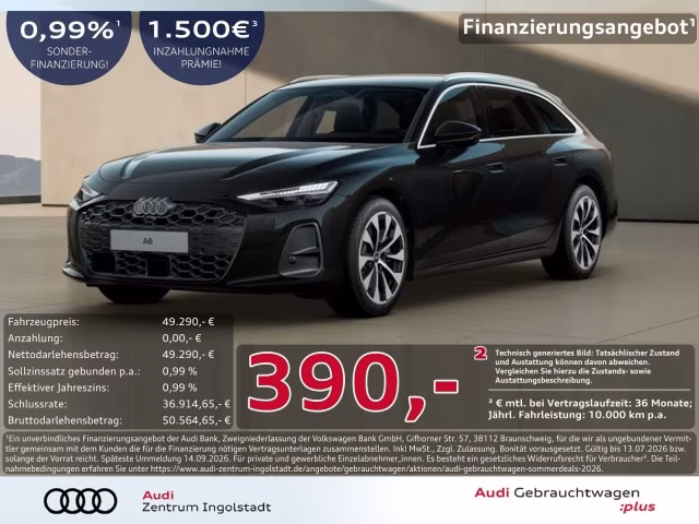 Audi A6 Avant TDI qu Tech+ MATRIX AHK 360° ACC MEMORY
