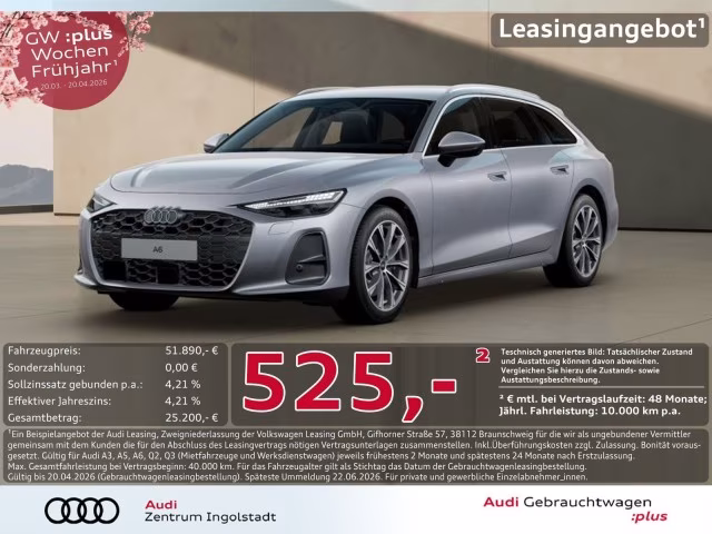 Audi A6 Avant TDI qu Tech+ MATRIX AHK 360° ACC MEMORY