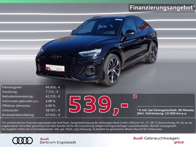 Audi Q5 Sportback 55 TFSI e qu S line MATRIX Luft 21&amp;quot;