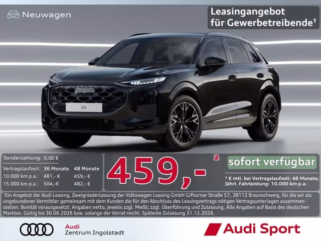 Audi Q3 TFSI Tech plus LED+ AHK KAMERA UPE 59.860,-