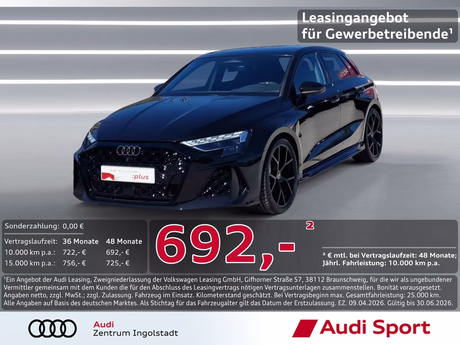 Sportback qu Keramik RS-AGA 290 km/h MATRIX