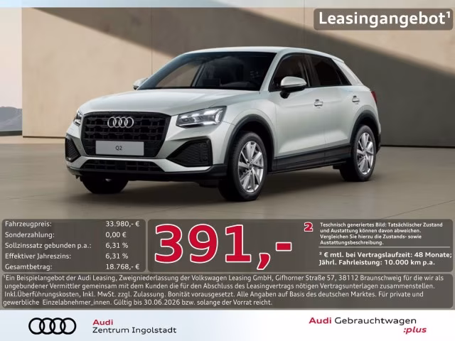 Audi Q2 35 TDI advanced MATRIX AHK KAMERA PDC+ NAVI+
