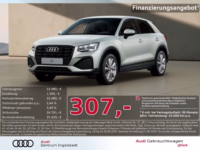 Audi Q2 35 TDI advanced MATRIX AHK KAMERA PDC+ NAVI+