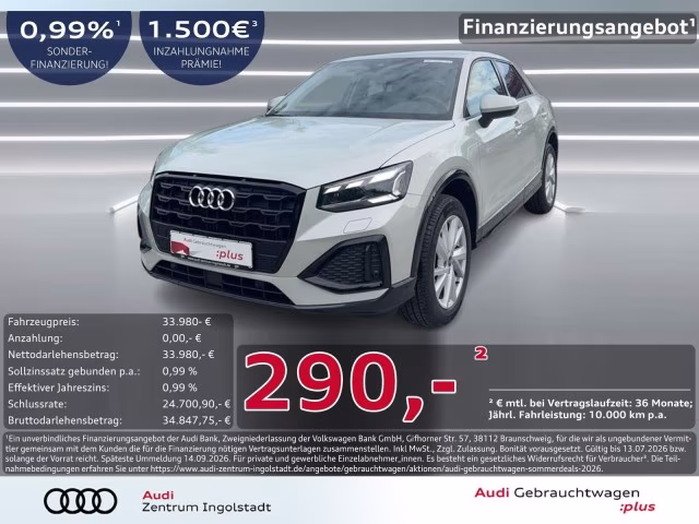 Audi Q2 35 TDI advanced MATRIX AHK KAMERA PDC+ NAVI+