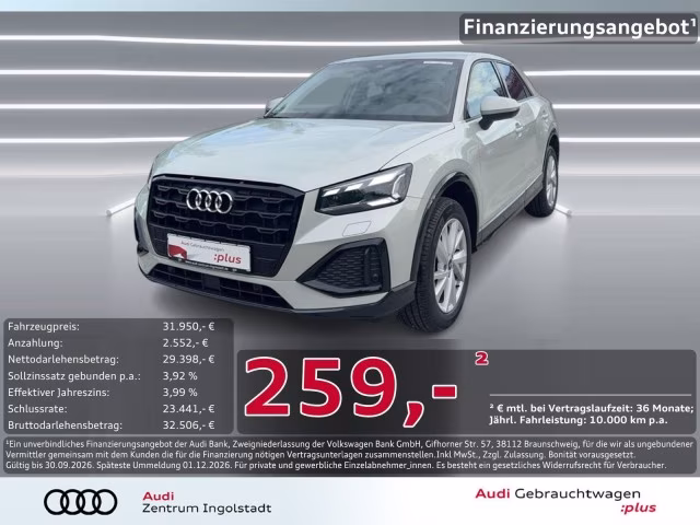 Audi Q2 35 TDI advanced MATRIX AHK KAMERA PDC+ NAVI+