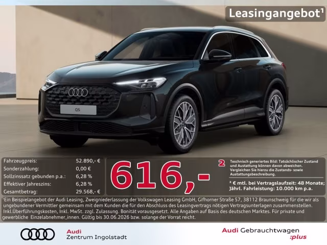 Audi Q5 TFSI S line Tech+ MATRIX AHK 360° ACC PDC 20&amp;quot;