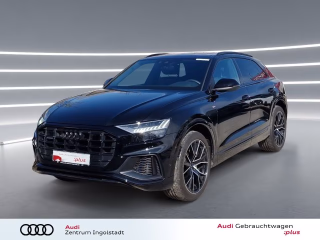 Audi Q8 55 TFSI qu S line MATRIX PANO Luft AHK B&amp;amp;O