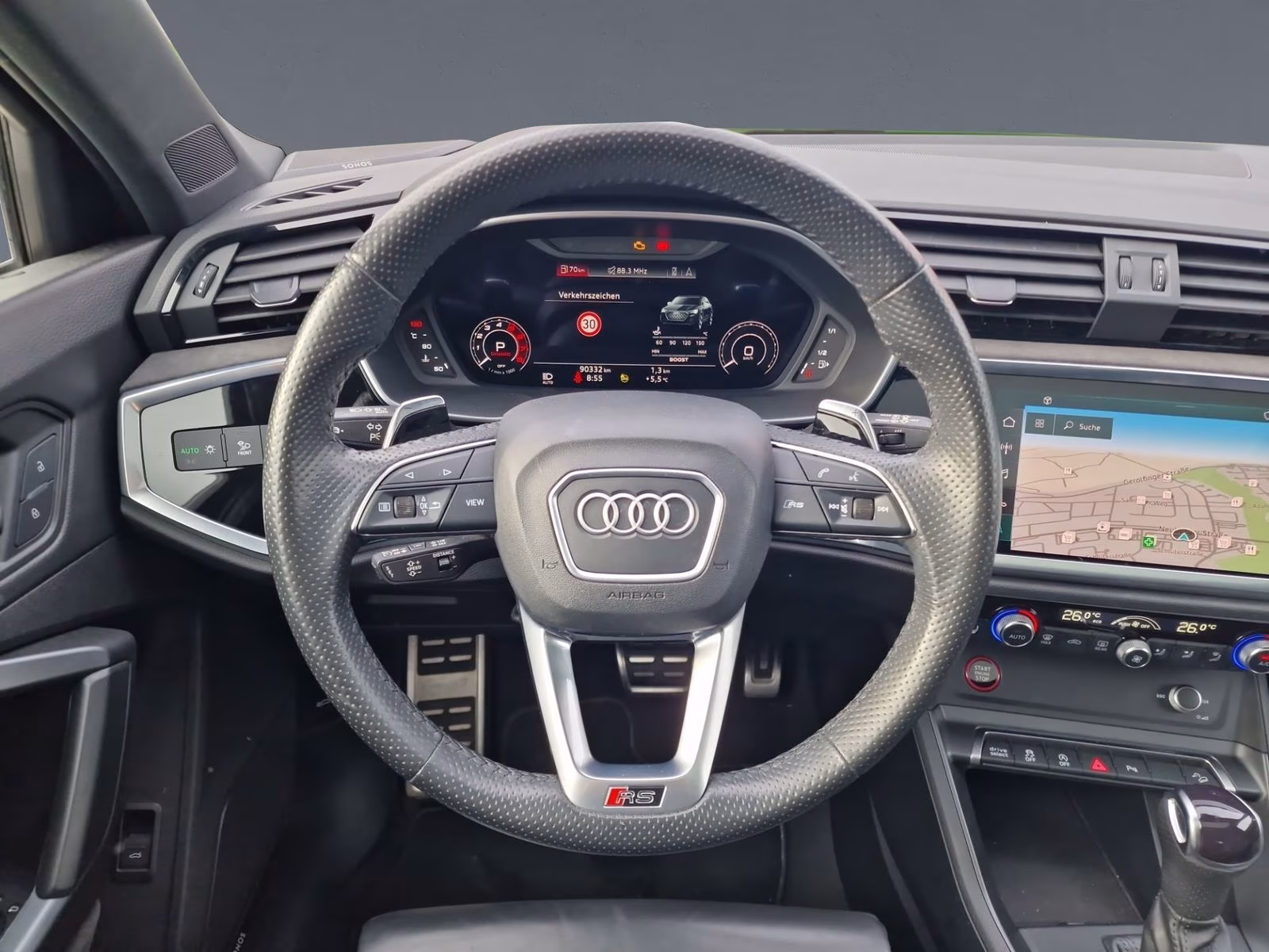 RS Q3 Sportback qu LED Pano 360° SONOS 280km/h