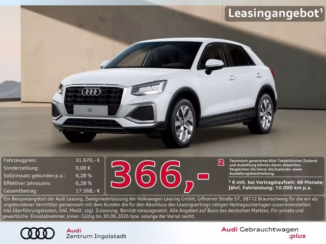 Audi Q2 35 TDI advanced LED KAMERA PDC+ SHZ Virtual
