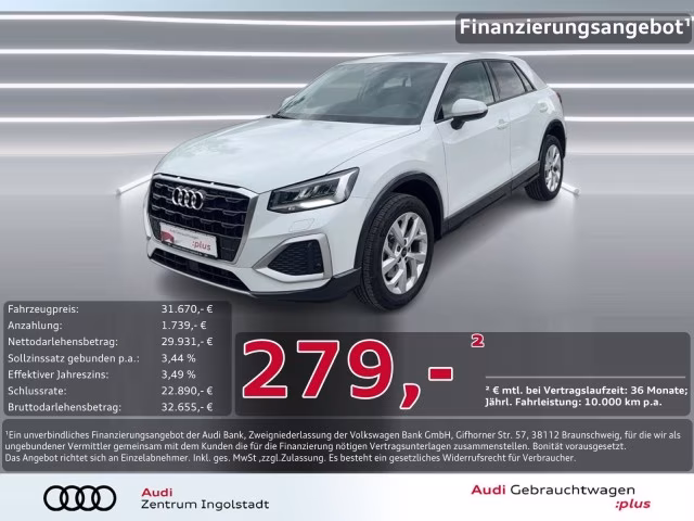 Audi Q2 35 TDI advanced LED KAMERA PDC+ SHZ Virtual