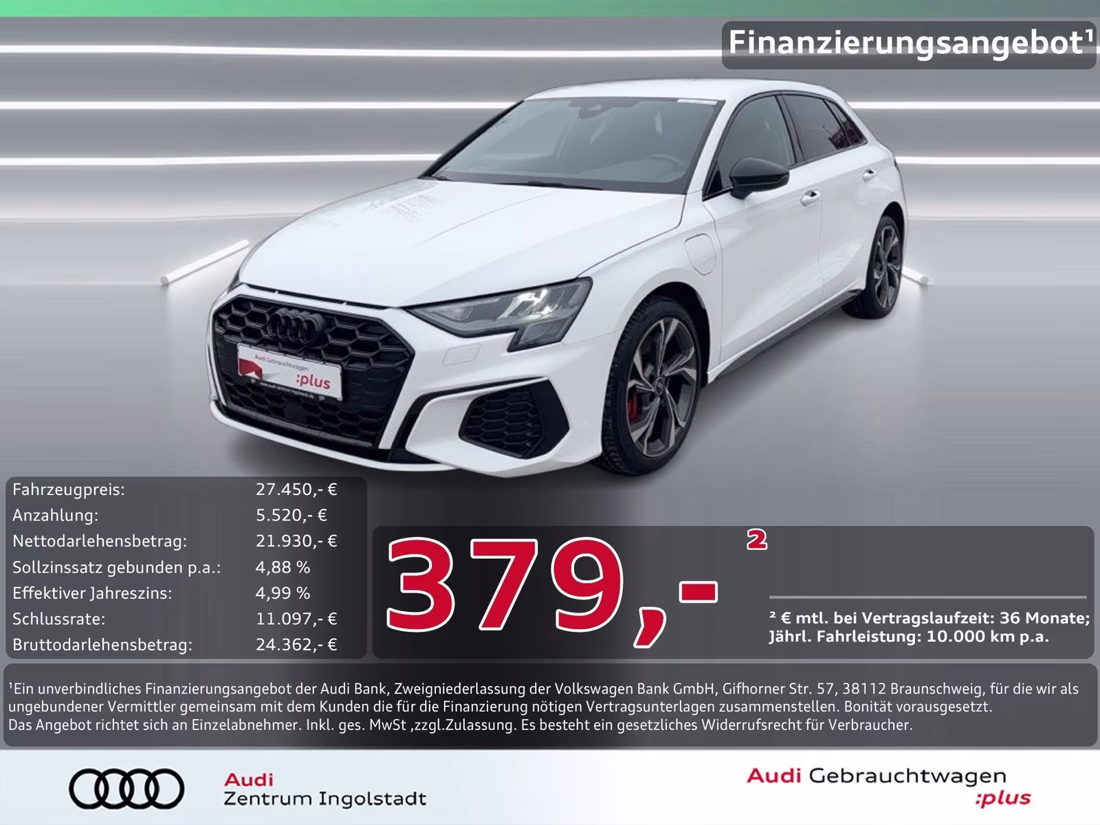 Sportback 45 TFSI e S line NAVI+ SHZ Virtual