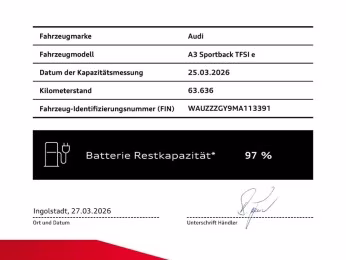 Sportback 45 TFSI e S line NAVI+ SHZ Virtual