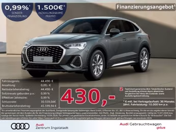 Sportback 40 TDI qu S line LED Kamera ACC 18"