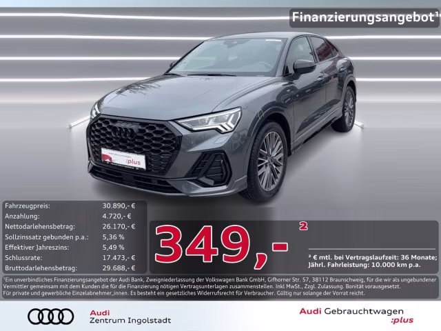 Audi Q3 Sportback 35 TDI S line MATRIX NAVI+ PDC+ SHZ