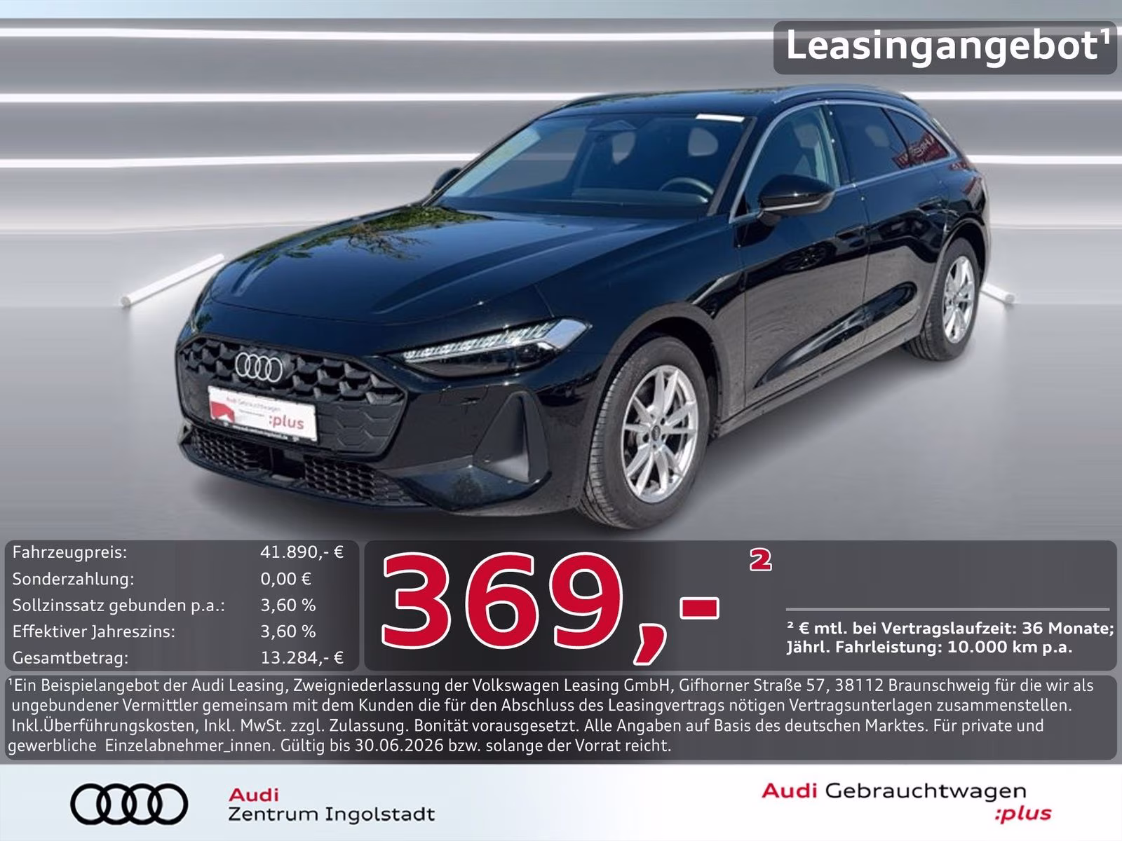 Avant TDI Tech LED+ STHZG Kamera PDC+ ACC 17"