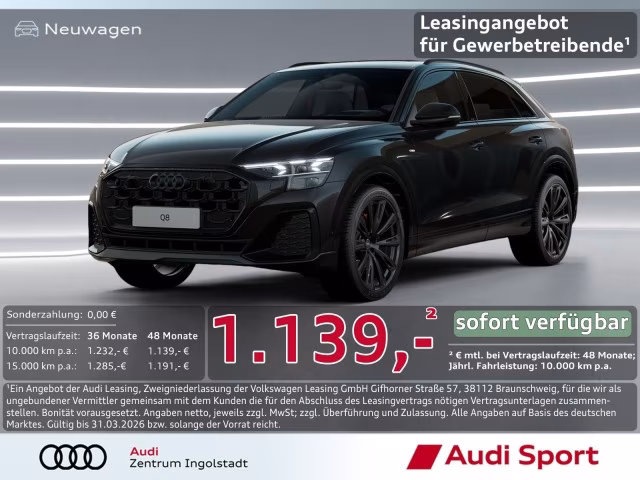 Audi Q8 SUV TDI quattro tiptronic UPE 133.855,-
