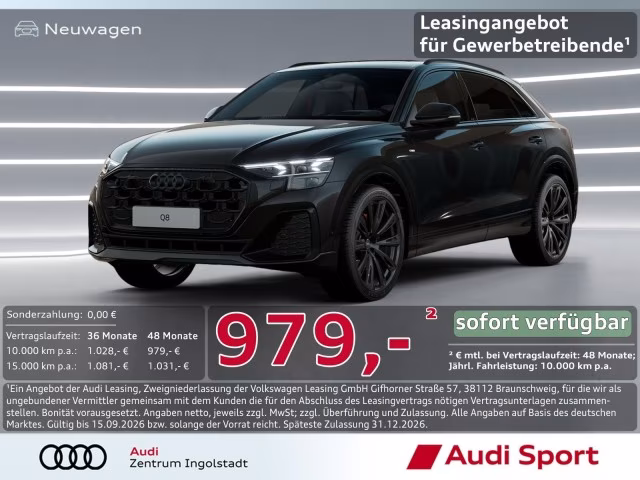 Audi Q8 SUV TDI quattro tiptronic UPE 133.855,-