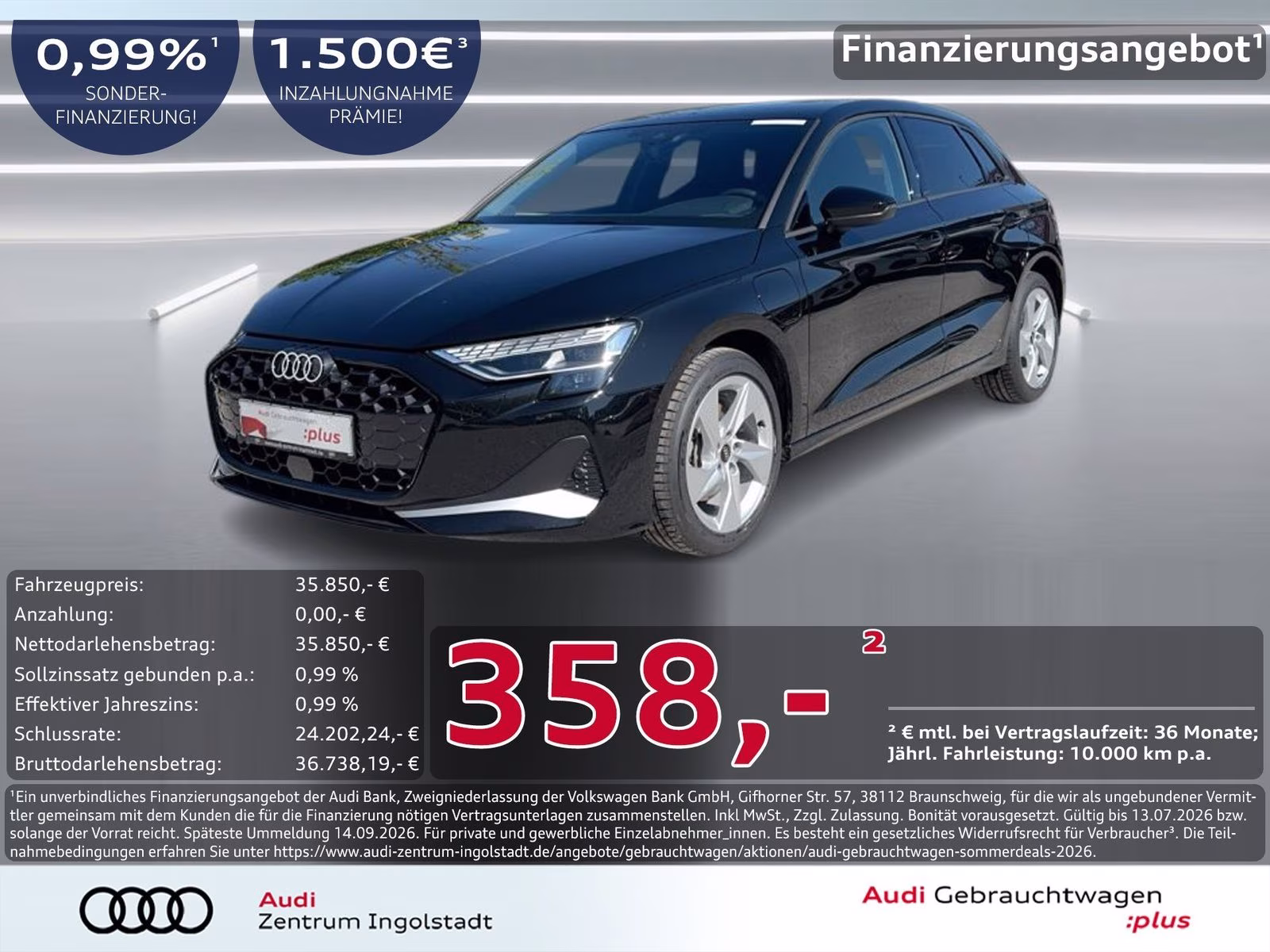 Sportback 40 TFSI e advanced LED STHZG Kamera