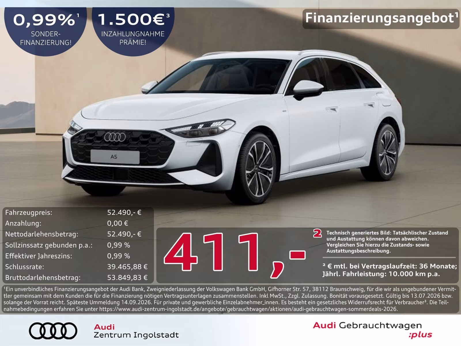 Avant e-hybrid qu Tech+ MATRIX 360° ACC PDC+