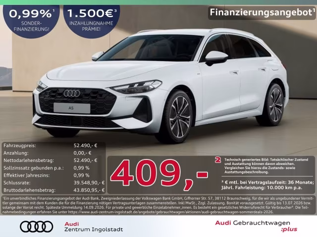 Audi A5 Avant e-hybrid qu Tech+ MATRIX 360° ACC PDC+