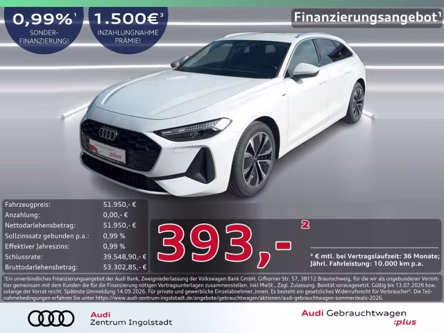 Audi A5 Avant e-hybrid qu Tech+ MATRIX 360° ACC PDC+