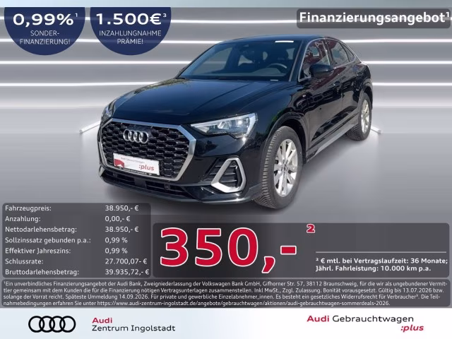 Audi Q3 Sportback 35 TDI S line KAMERA ACC NAVI PDC+