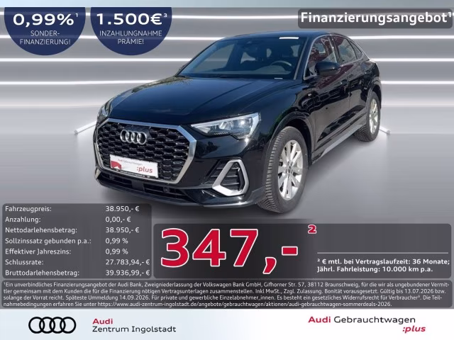 Audi Q3 Sportback 35 TDI S line KAMERA ACC NAVI PDC+