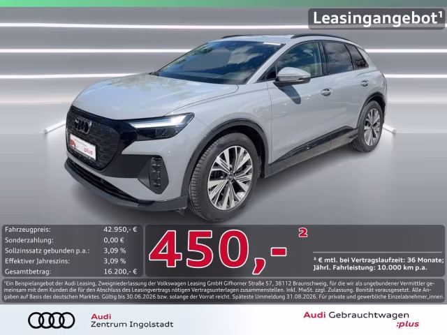 Audi Q4 e-tron 45 advanced LED AHK NAVI Optik-schwarz