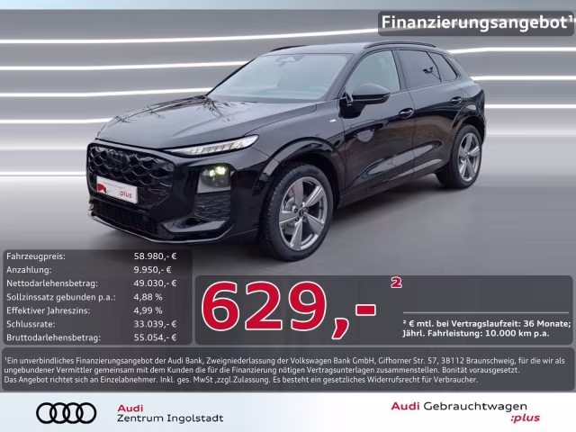 Audi Q3 SUV TFSI qu S line Tech+ LED+ AHK ACC KAMERA