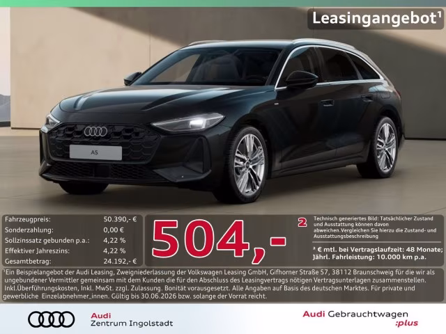 Audi A5 Avant e-hybrid qu LED KAMERA AHK ACC PDC+ 19&amp;quot;