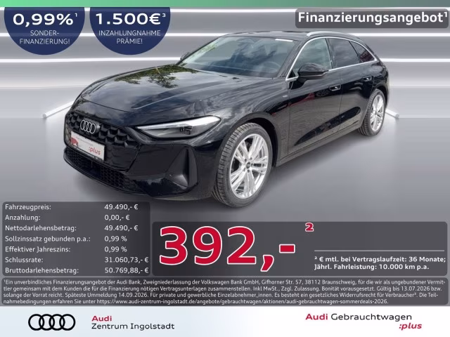 Audi A5 Avant e-hybrid qu LED KAMERA AHK ACC PDC+ 19&amp;quot;