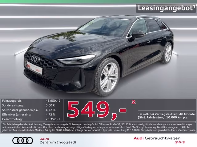 Audi A5 Avant e-hybrid qu LED KAMERA AHK ACC PDC+ 19&amp;quot;