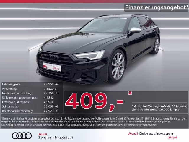 Audi S6 Avant TDI qu MATRIX STHZG B&amp;amp;O Optik-schw. 20&amp;quot;