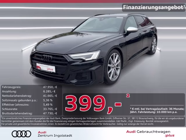 Audi S6 Avant TDI qu MATRIX STHZG B&amp;amp;O Optik-schw. 20&amp;quot;