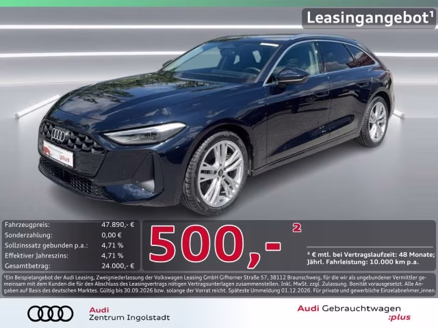 Audi A5 Avant e-hybrid qu LED KAMERA ACC NAVI PDC 19&amp;quot;