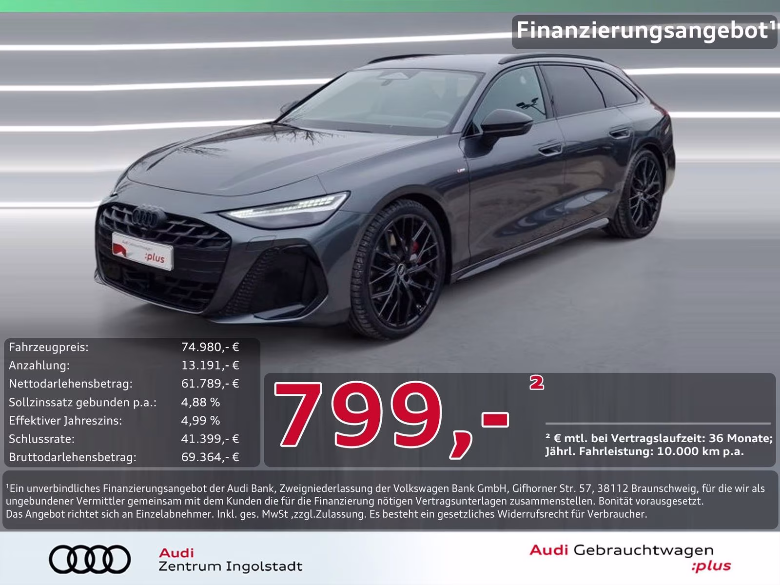 Avant TDI edition one qu Tech+ MATRIX 360°
