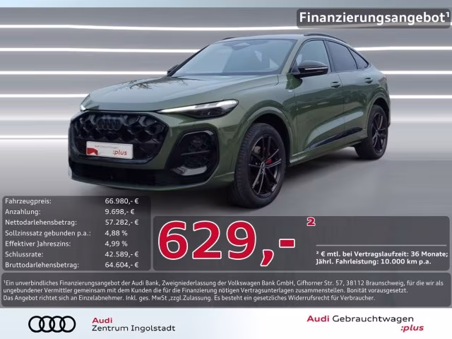 Audi Q5 Sportback TFSI qu S line LED+ AHK S-Sitze ACC