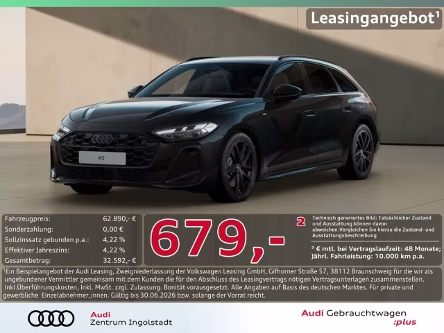 Audi A5 Avant e-hybrid qu S line Tech+ MATRIX AHK B&amp;amp;O