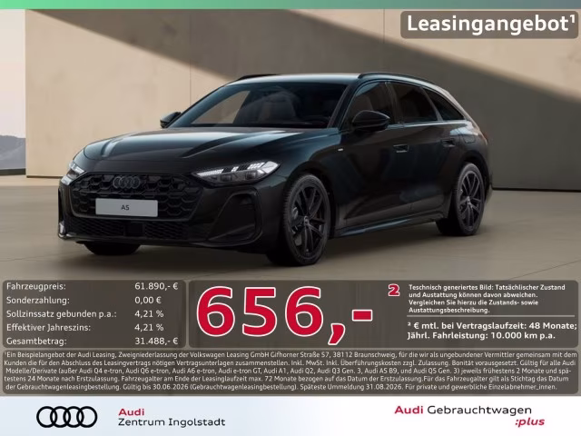 Audi A5 Avant e-hybrid qu S line Tech+ MATRIX AHK B&amp;amp;O