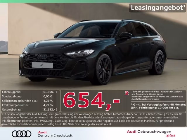 Audi A5 Avant e-hybrid qu S line Tech+ MATRIX AHK B&amp;amp;O
