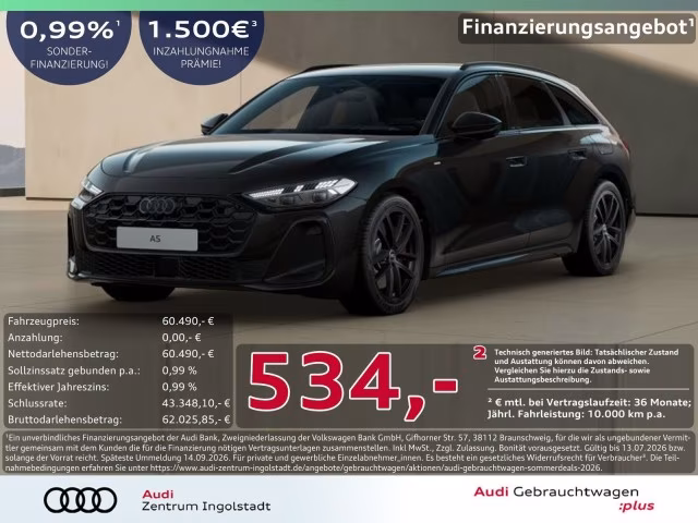 Audi A5 Avant e-hybrid qu S line Tech+ MATRIX AHK B&amp;amp;O