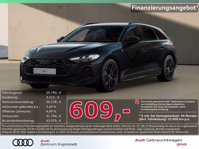 Audi A5 Avant e-hybrid qu S line Tech+ MATRIX AHK B&amp;amp;O
