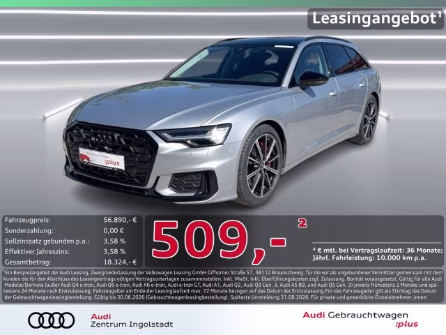 Audi A6 Avant 55 TFSI e qu S line HD-MATRIX Pano AHK