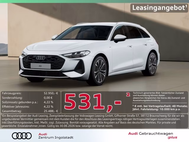 Audi A5 Avant e-hybrid qu Tech+ MATRIX 360° ACC PDC+