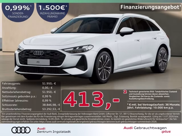 Audi A5 Avant e-hybrid qu Tech+ MATRIX 360° ACC PDC+