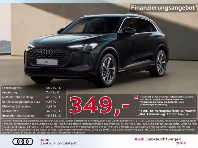 Audi Q5 TFSI Tech AHK LED Kamera Memory PDC NAVI+ 20&amp;quot;