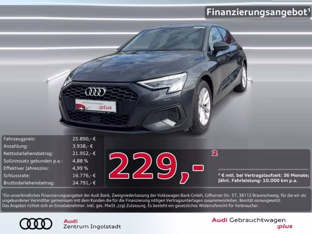 Audi A3 Sportback 35 TFSI LED AHK ACC PDC+ SHZ NAVI+
